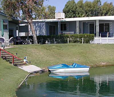 Verde Shores Estates Photo Gallery, waterfront Senior community on the Colorado River in Needles California