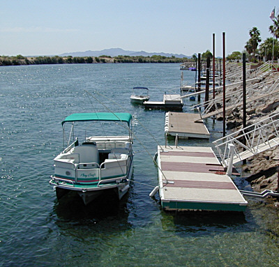 Verde Shores Estates Photo Gallery, waterfront Senior community on the Colorado River in Needles California