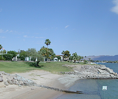 Verde Shores Estates Photo Gallery, waterfront Senior community on the Colorado River in Needles California